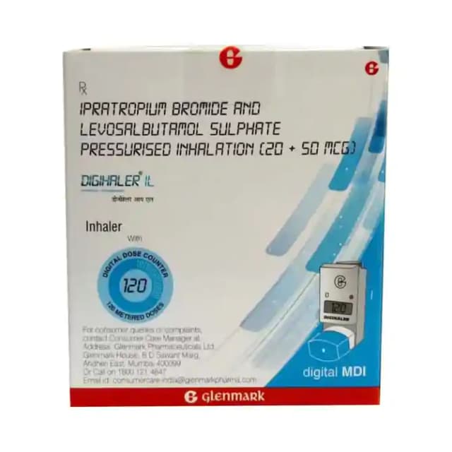 Digihaler IL Inhaler (120 MDI in 1 packet)