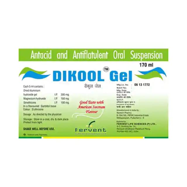 Dikool Gel (1 Tube Of 170 ml Gel)