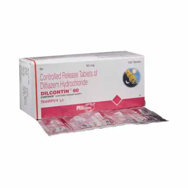 Dilcontin 60 CR (10 tablets cr in 1 strip)