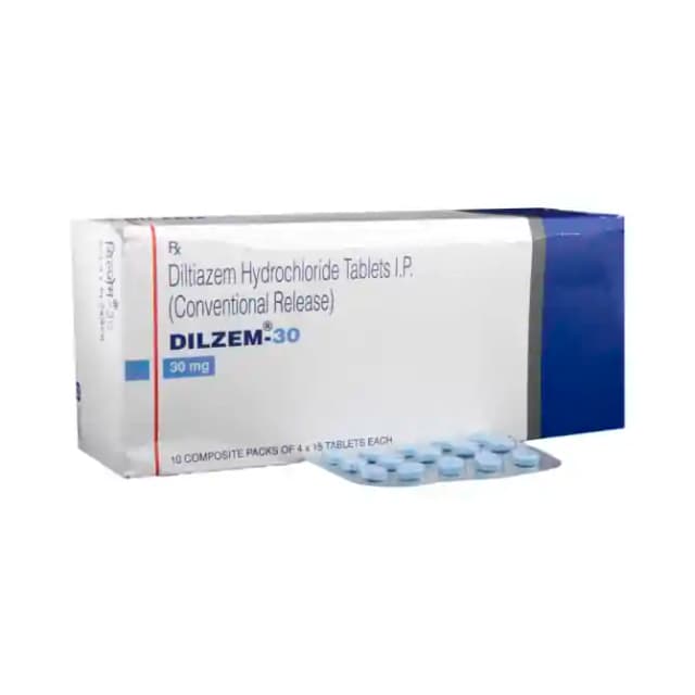 Dilzem 30 CR (15 tablets cr in 1 strip)