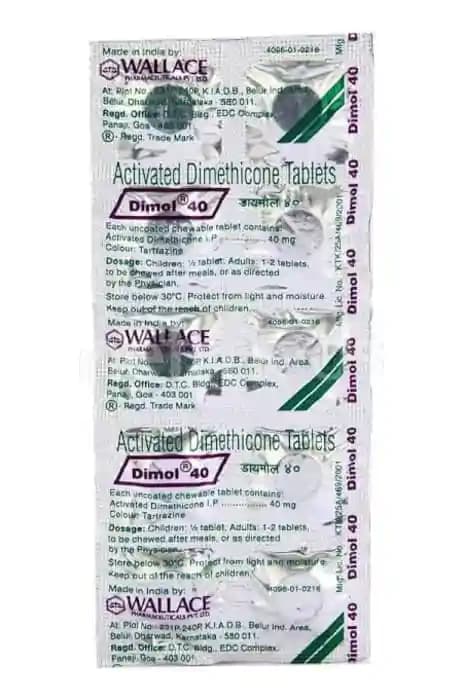 Dimol 40 (10 tablets in 1 strip)