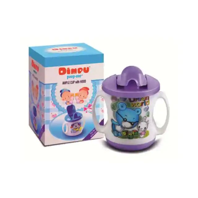 Dimpu Ample Cup Sipper Bottle Hood (1 Packet Of 180 ml Sipper)