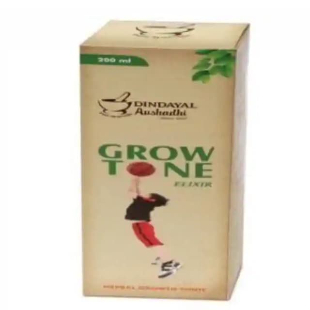 Dindayal Growtone Elixir (1 Bottle of 200 ml Elixir)