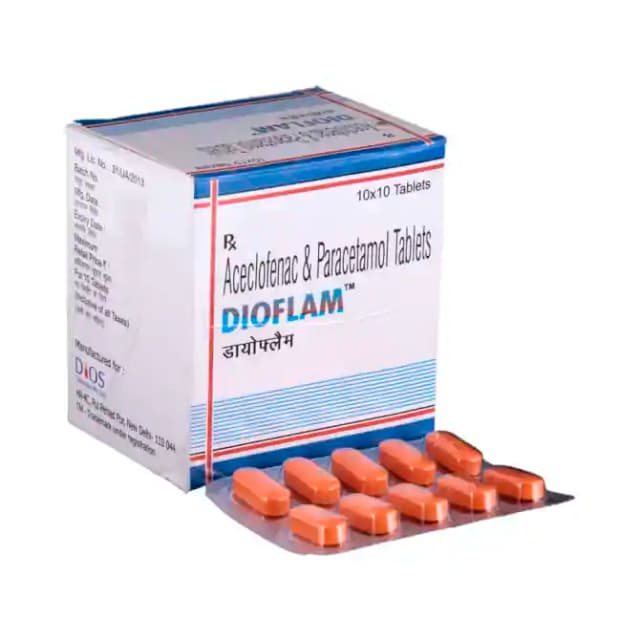Dioflam (10 tablets in 1 strip)