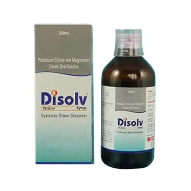 Disolv Syrup (1 Bottle of 200 ml Syrup)