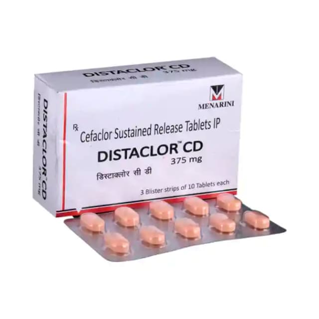 Distaclor CD 375mg SR (10 tablets sr in 1 strip)