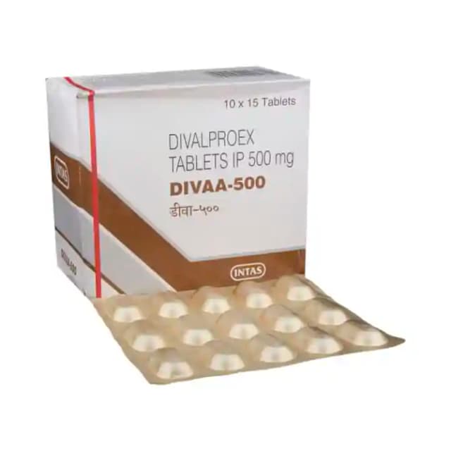 Divaa 500 (15 tablets in 1 strip)