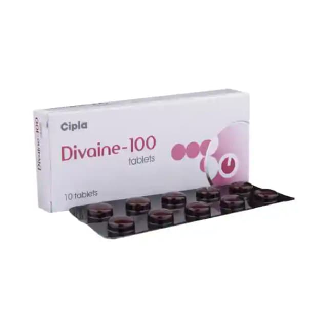 Divaine 100 (10 tablets in 1 strip)