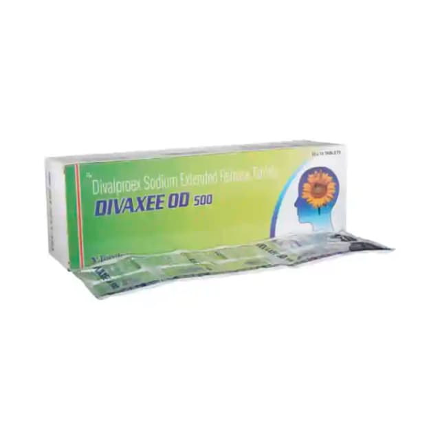 Divaxee OD 500 ER (10 tablets er in 1 strip)