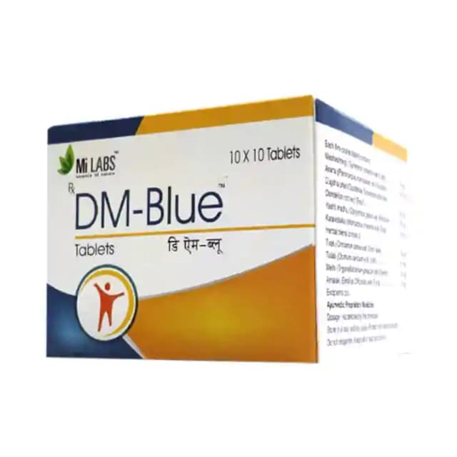 DM Blue (1 Strip Of 10 tablets)