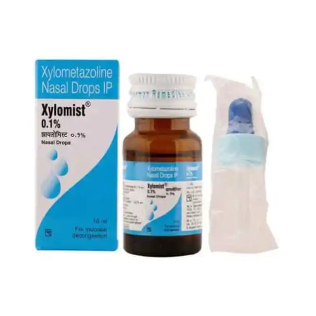 Dmeto 0.1% Nasal Drops (10 ml in 1 packet)