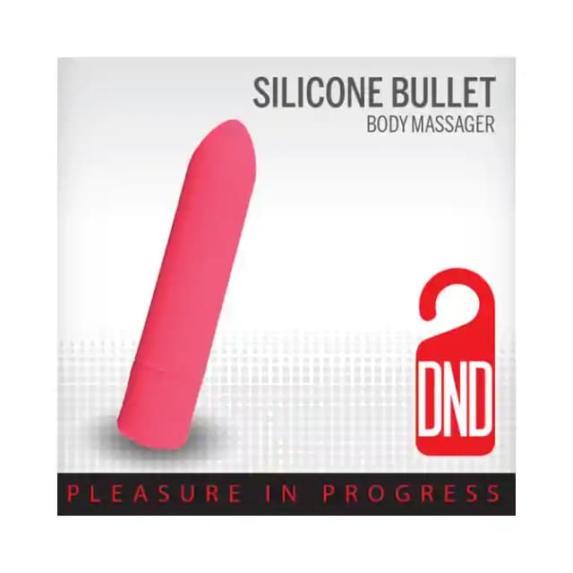 DND Silicone Bullet Body Massager (1 Box Of 1 Massager)