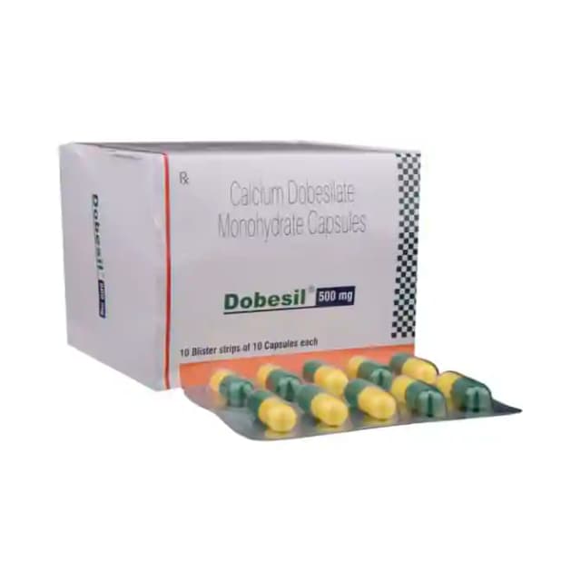 Dobesil 500mg (10 capsules in 1 strip)