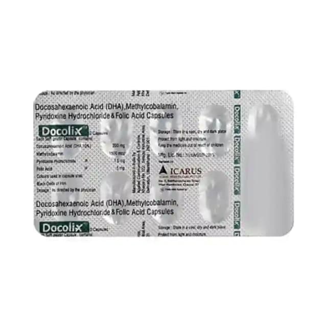 Docolix (1 Strip Of 10 capsules)