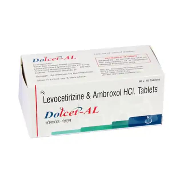 Dolcet AL (10 tablets in 1 strip)
