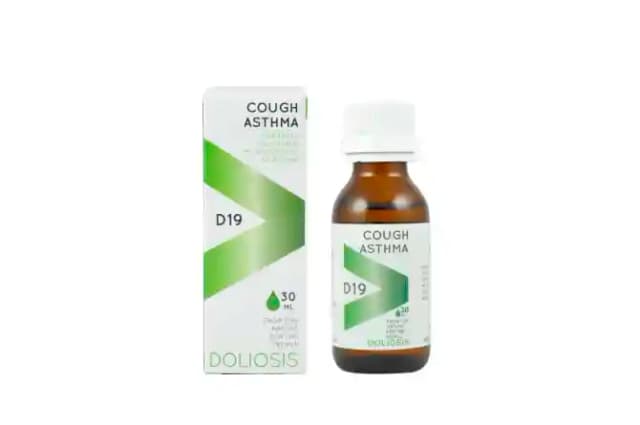 Doliosis D19 Cough Asthma Drop (1 Bottle of 30 ml Drop)