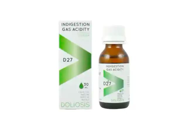 Doliosis D27 Gas Acidity Drop (1 Bottle of 30 ml Drop)