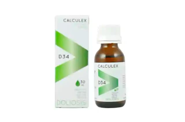 Doliosis D34 Calculex Drop (1 Bottle of 30 ml Drop)