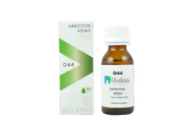 Doliosis D44 Varicose Veins Drop (1 Bottle of 30 ml Drop)