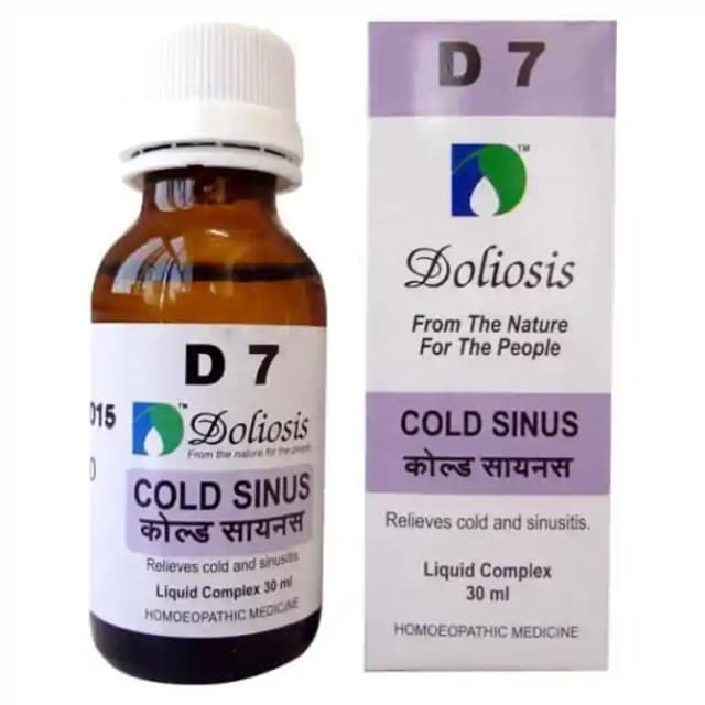 Doliosis D7 Cold Sinus Drop (1 Bottle of 30 ml Drop)