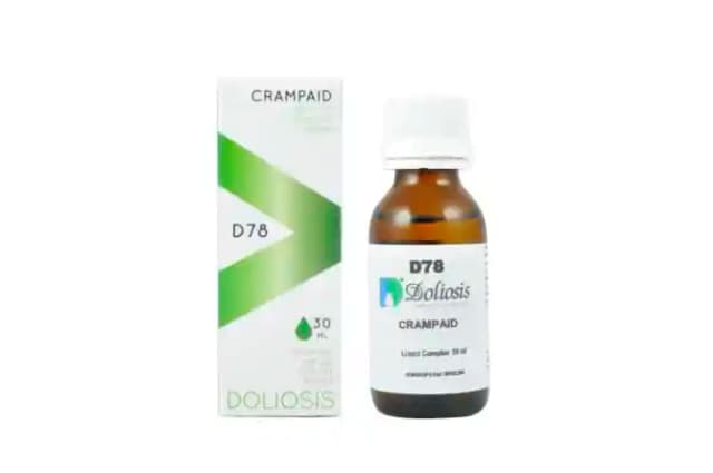 Doliosis D78 Crampaid Drop (1 Bottle of 30 ml Drop)