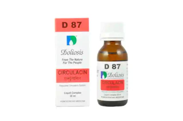 Doliosis D87 Circulacin Drop (1 Bottle of 30 ml Drop)