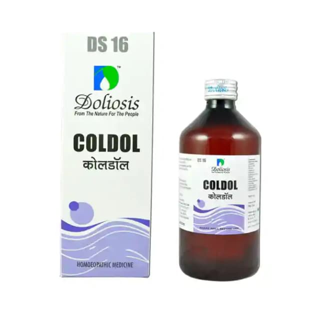 Doliosis DS16 Coldol Syrup (1 Bottle of 120 ml Syrup)