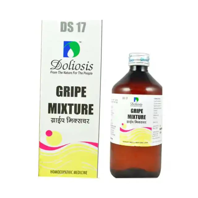 Doliosis DS17 Gripe Mixture Tonic (1 Bottle of 120 ml Tonic)