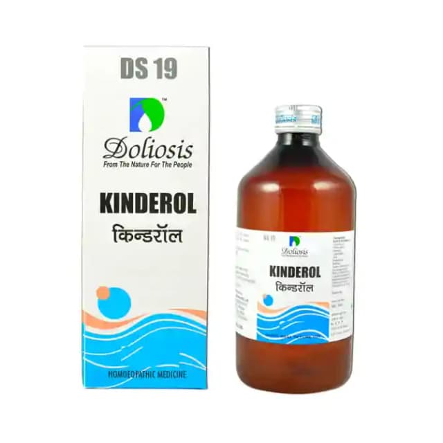 Doliosis DS19 Kinderol Syrup (1 Bottle of 120 ml Syrup)