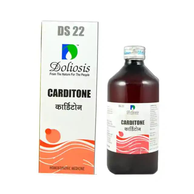 Doliosis DS22 Carditone Tonic (1 Bottle of 120 ml Tonic)