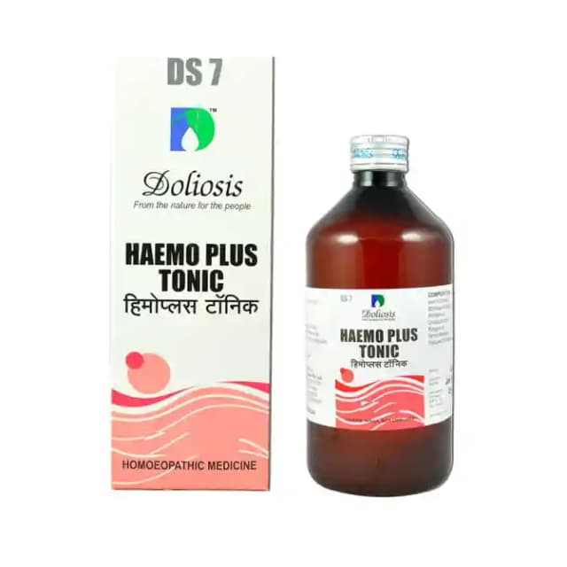 Doliosis DS7 Haemo Plus Tonic (1 Bottle of 120 ml Tonic)