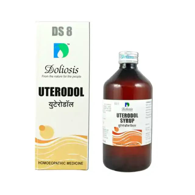 Doliosis DS8 Uteredol Syrup (1 Bottle of 120 ml Syrup)