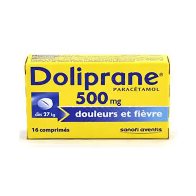 Doliprane 500mg (10 tablets in 1 strip)