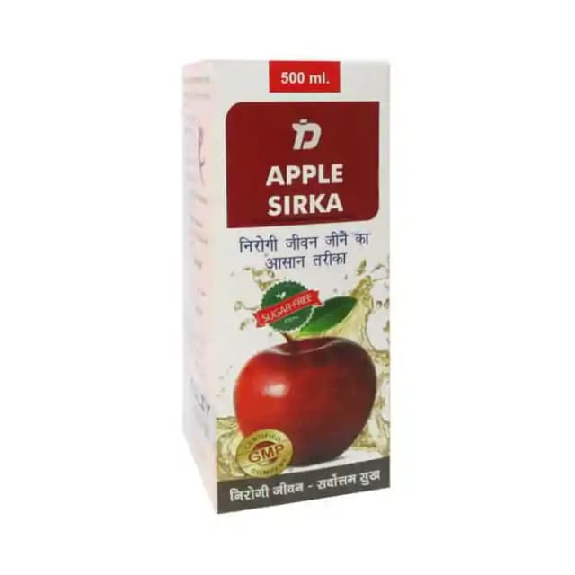 Dollzy International Apple Sirka (1 Bottle of 500 ml Liquid)