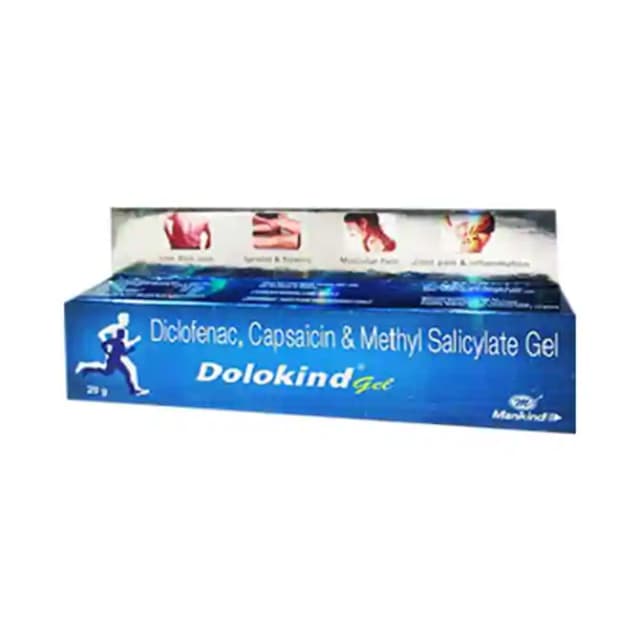 Dolokind Gel (1 tube of 20 gm Gel)