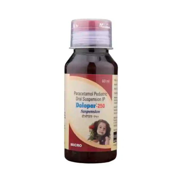 Dolopar 250 Suspension (60 ml in 1 bottle)