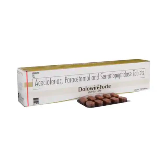 Dolowin Forte (10 tablets in 1 strip)