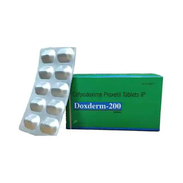 Doxderm 200mg (10 tablets in 1 strip)