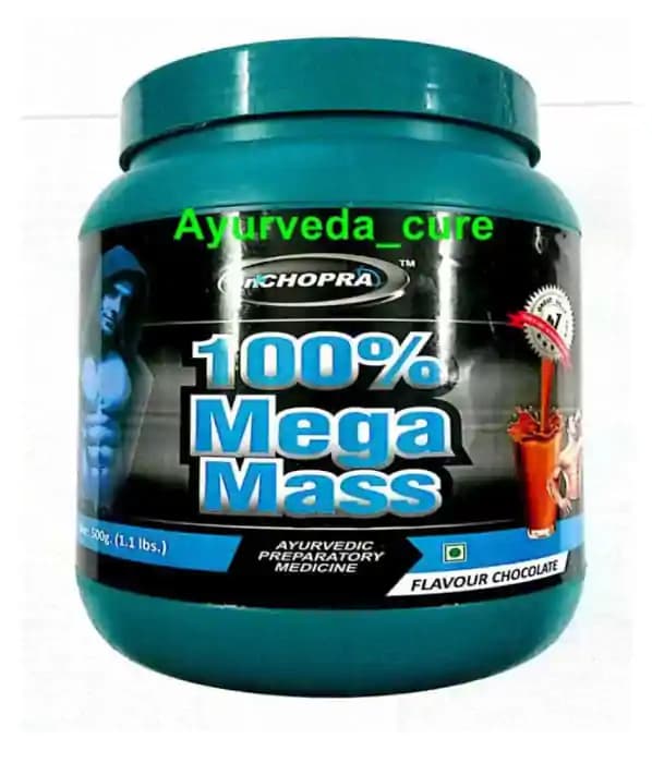 Dr Chopra 100% Mega Mass Chocolate (1 Jar Of 500 gm Powder)