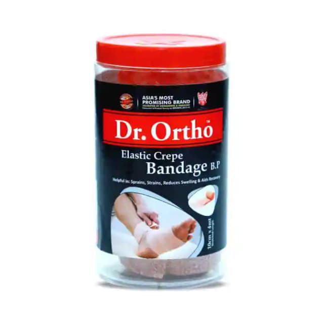 Dr Ortho Crepe Bandage (10X4) (1 Packet Of 1 Bandage)