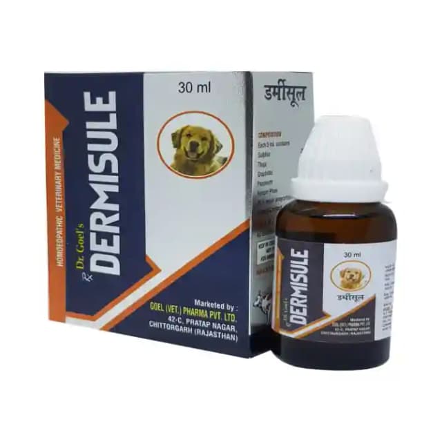 Dr. Goels Dermisule Drop (For Pets) (1 Bottle of 30 ml Drop)