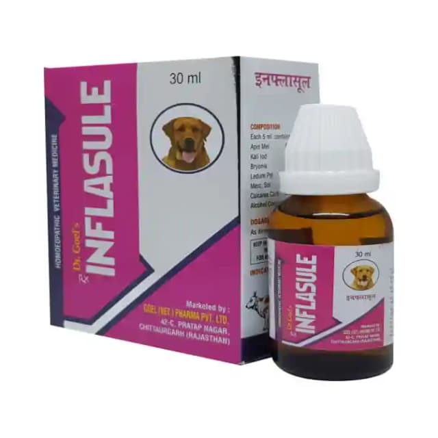 Dr. Goels Inflasule Drop (For Pets) (1 Bottle of 30 ml Drop)