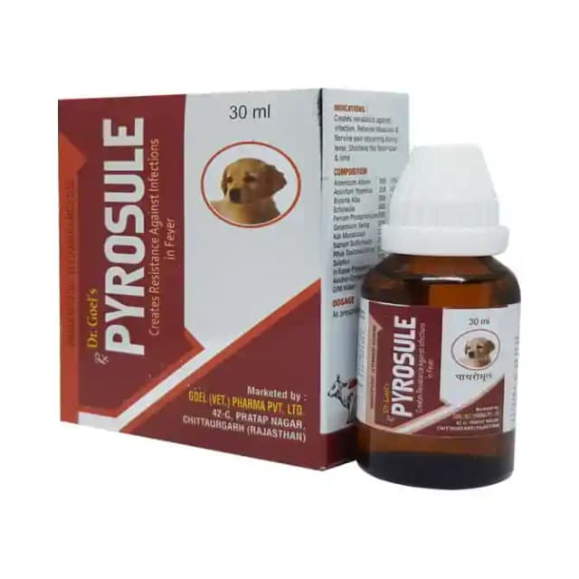Dr. Goels Pyrosule Drop (For Pets) (1 Bottle of 30 ml Drop)