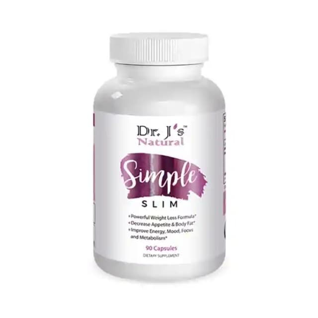 Dr. Js Natural Simple Slim (1 Bottle of 90 capsules)