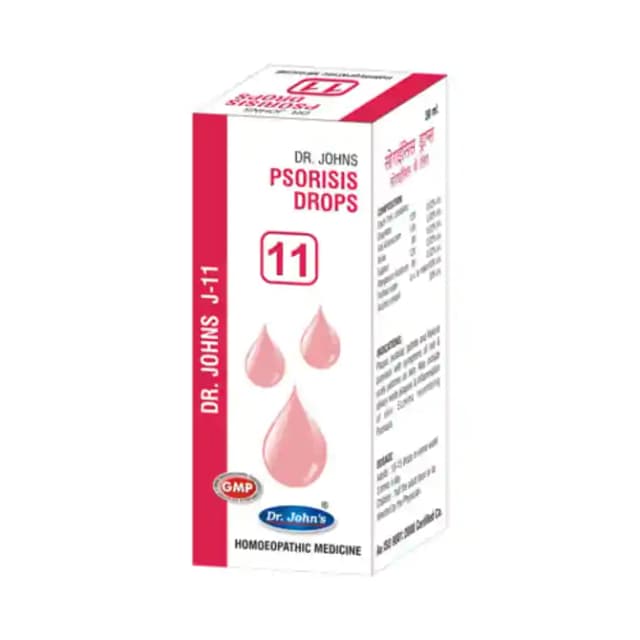 Dr. Johns J 11 Psorisis Drop (1 Bottle of 30 ml Drop)