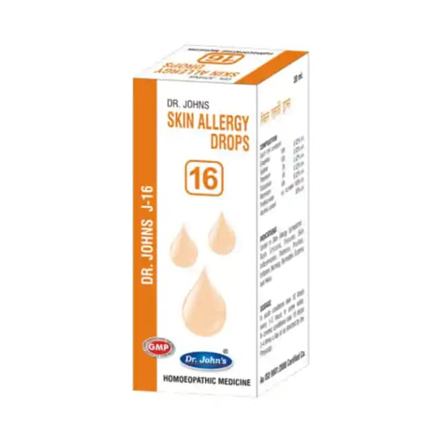 Dr. Johns J 16 Skin Allergy Drop (1 Bottle of 30 ml Drop)