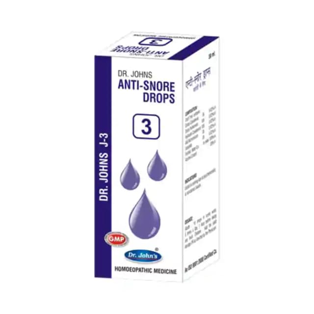 Dr. Johns J 3 Anti Snore Drop (1 Bottle of 30 ml Drop)