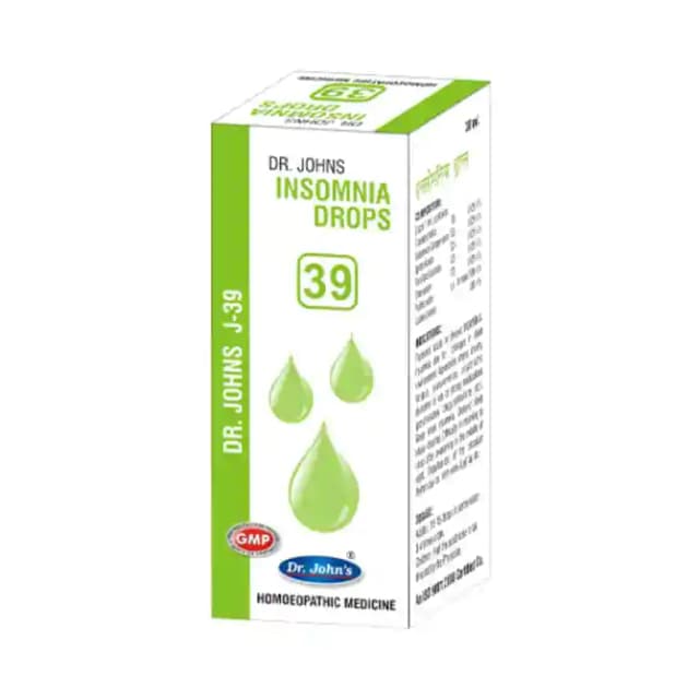 Dr. Johns J 39 Insomnia Drop (1 Bottle of 30 ml Drop)