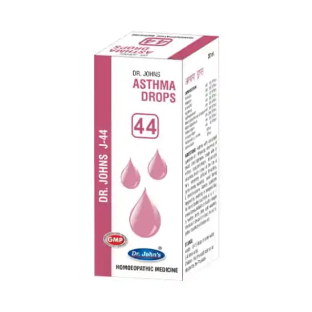 Dr. Johns J 44 Asthma Drop (1 Bottle of 30 ml Drop)