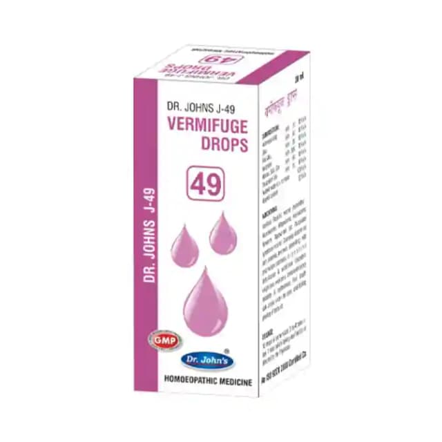 Dr. Johns J 49 Vermifuge Drop (1 Bottle of 30 ml Drop)